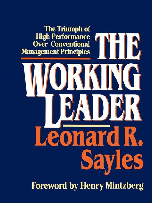 Cover image for The Working Leader